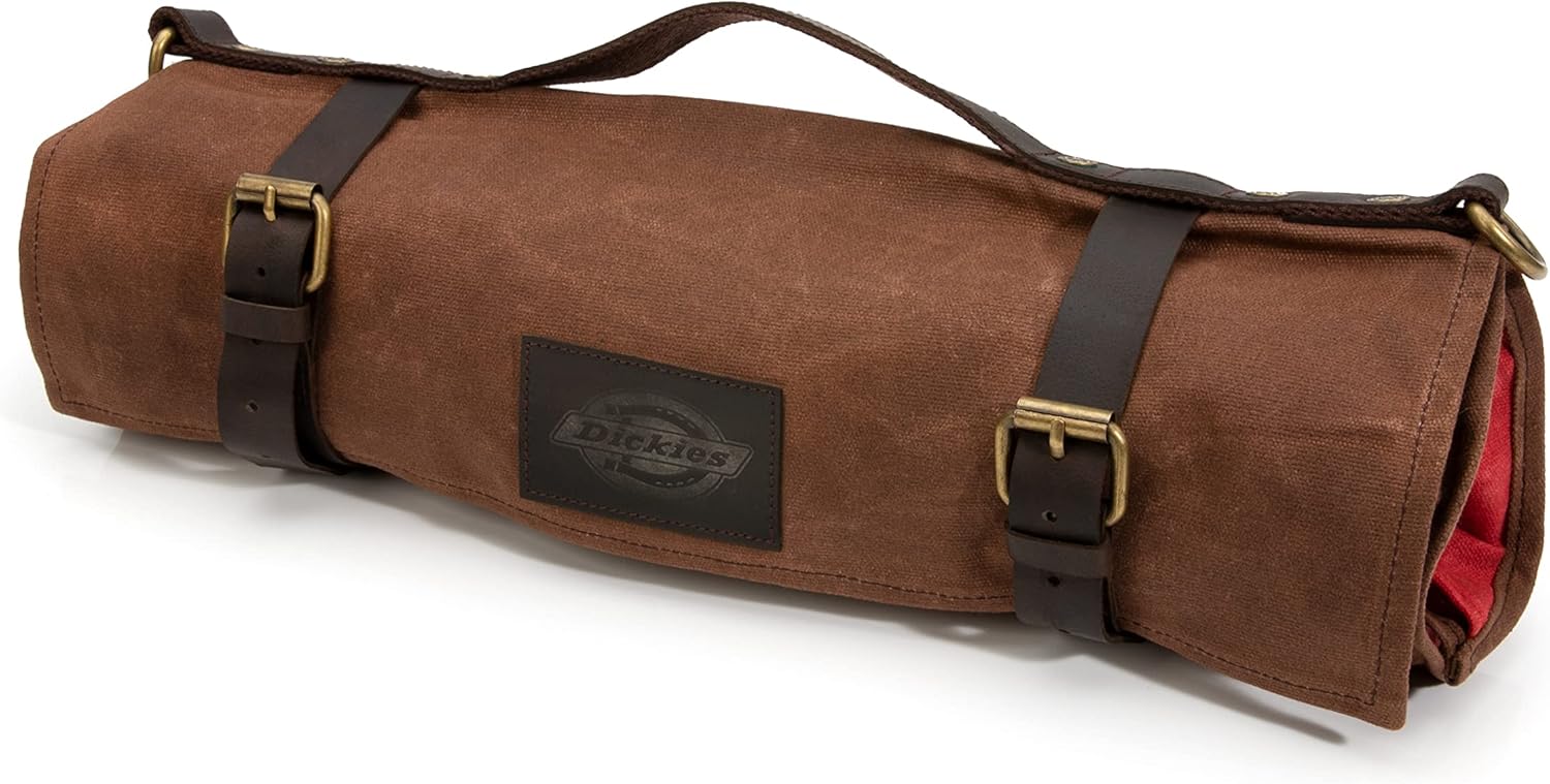 Dickies Chef Knife Roll Bag Portable Organizer Cutlery Storage Roll