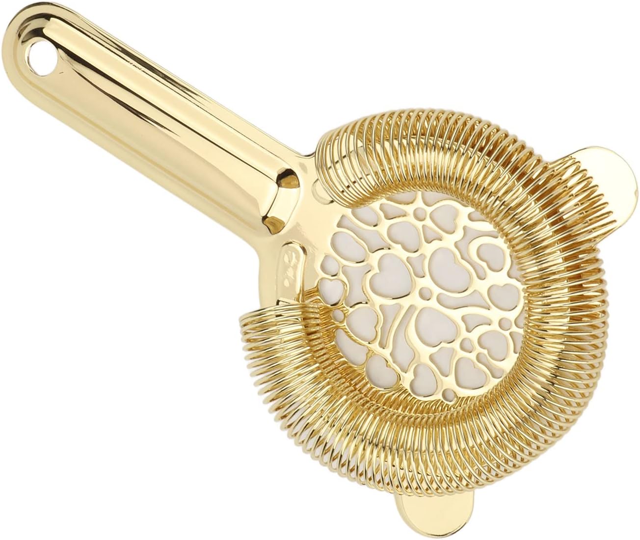 Cocktail Strainer Stainless Steel Luxury Gold