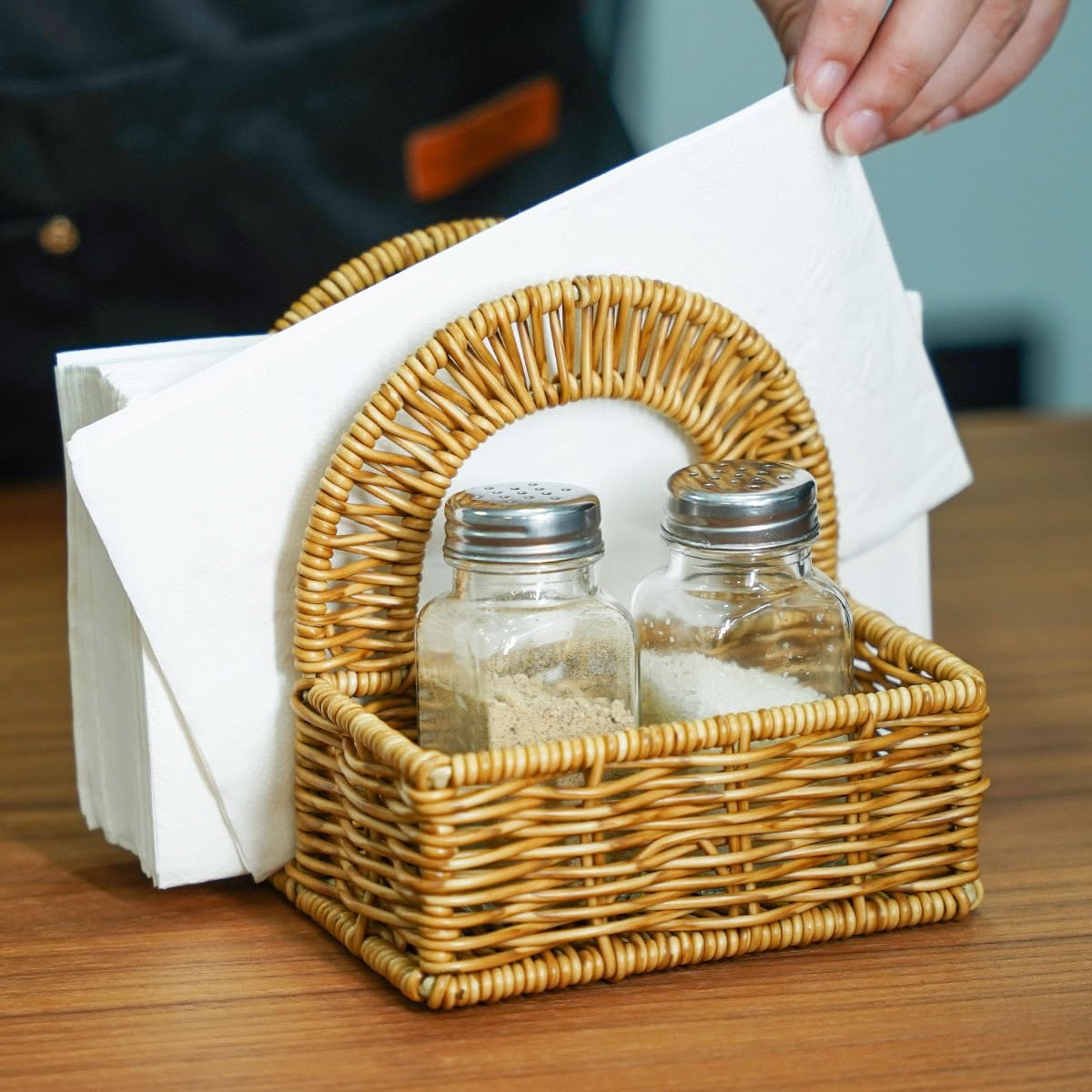 Stylish Rattan Napkin Holder