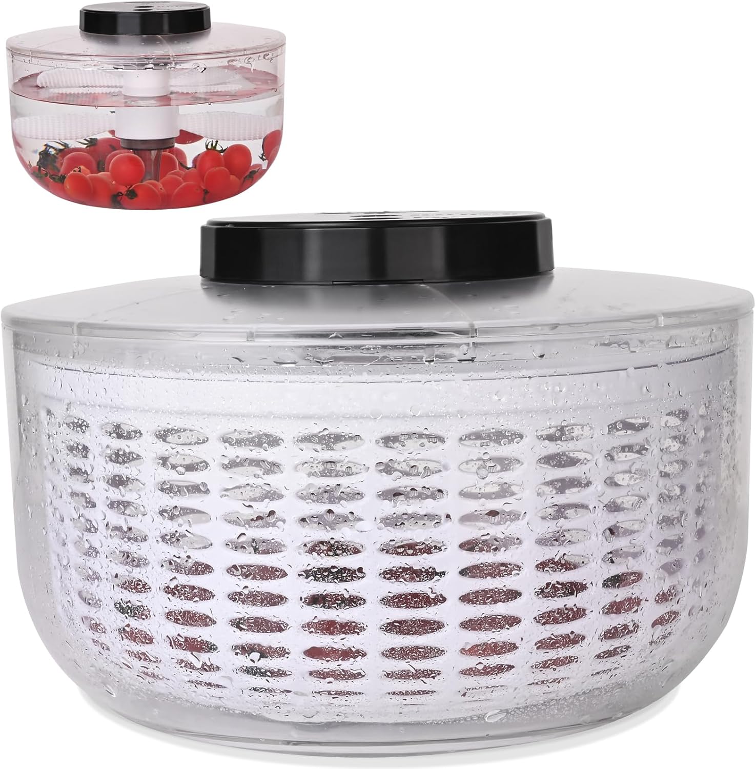 Fast Powerful Electric Salad Spinner