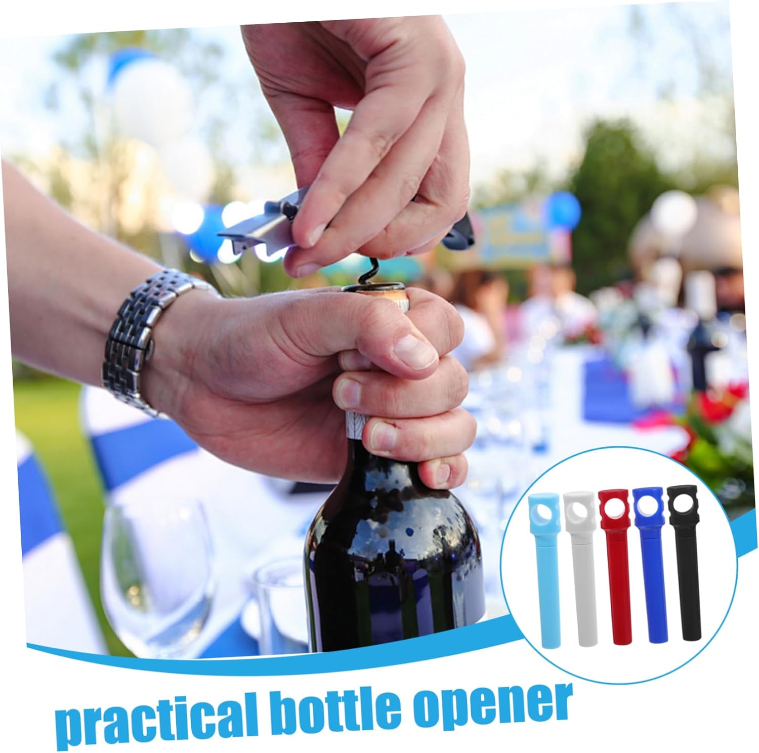 5-Piece Electric Wine Opener Set