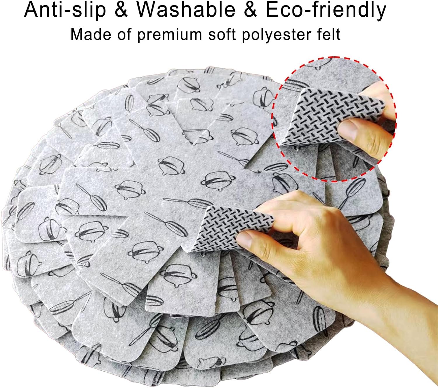 10-Piece Premium Pot and Pan Protectors