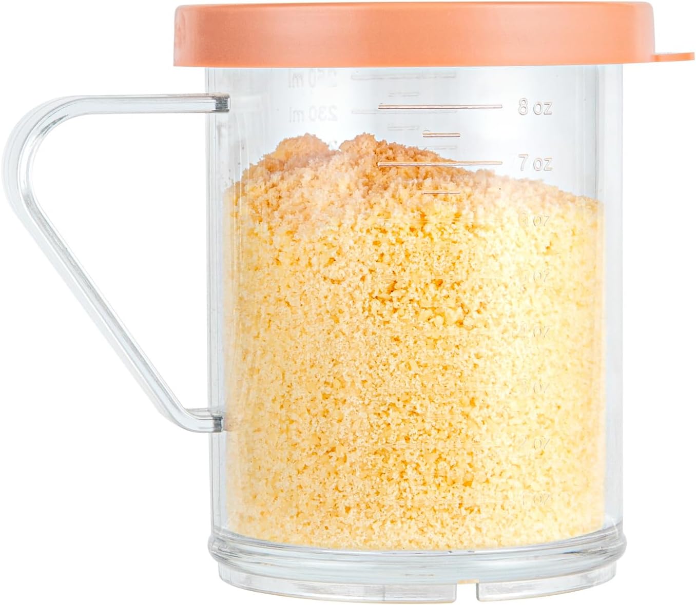 10 oz Clear Plastic Spice Shaker