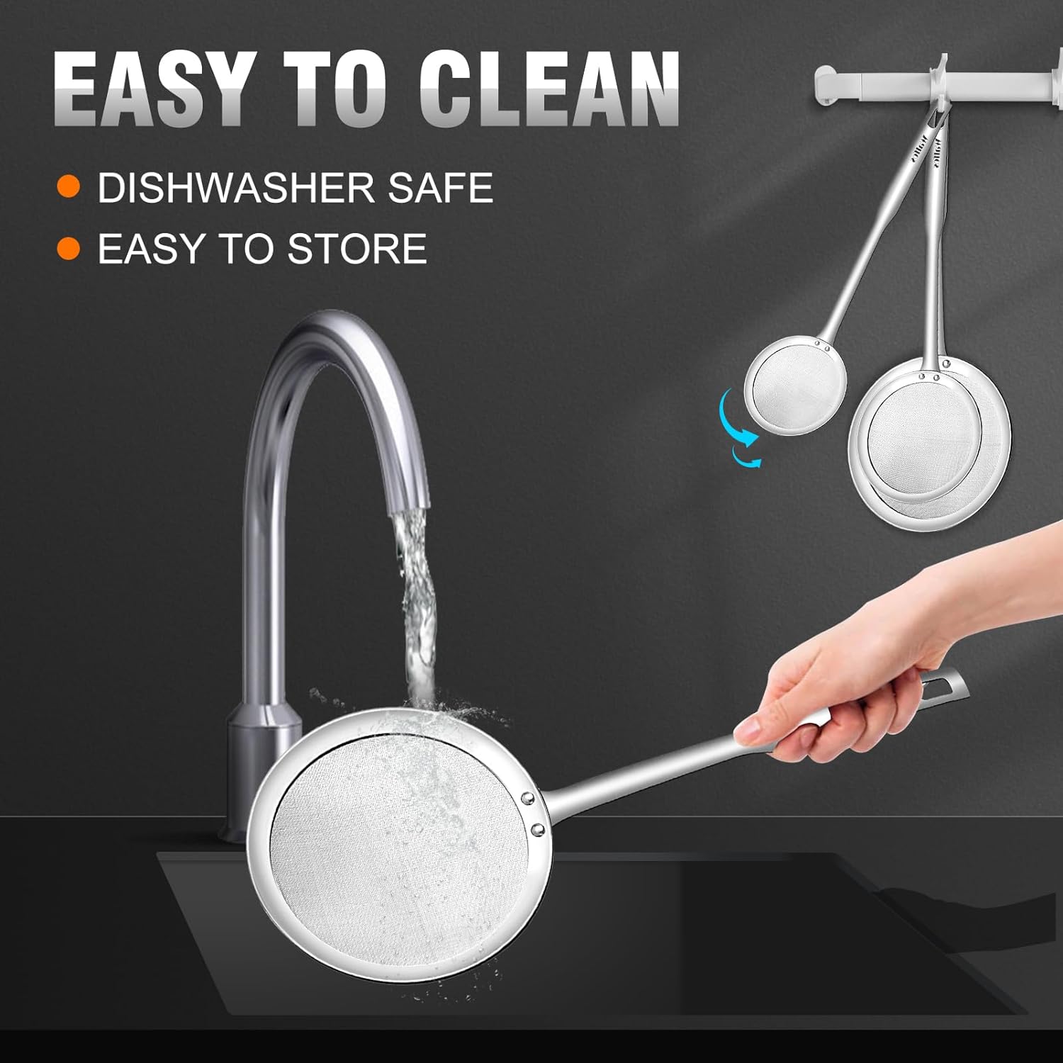 3-in-1 Stainless Steel Fat Skimmer Set for Cooking