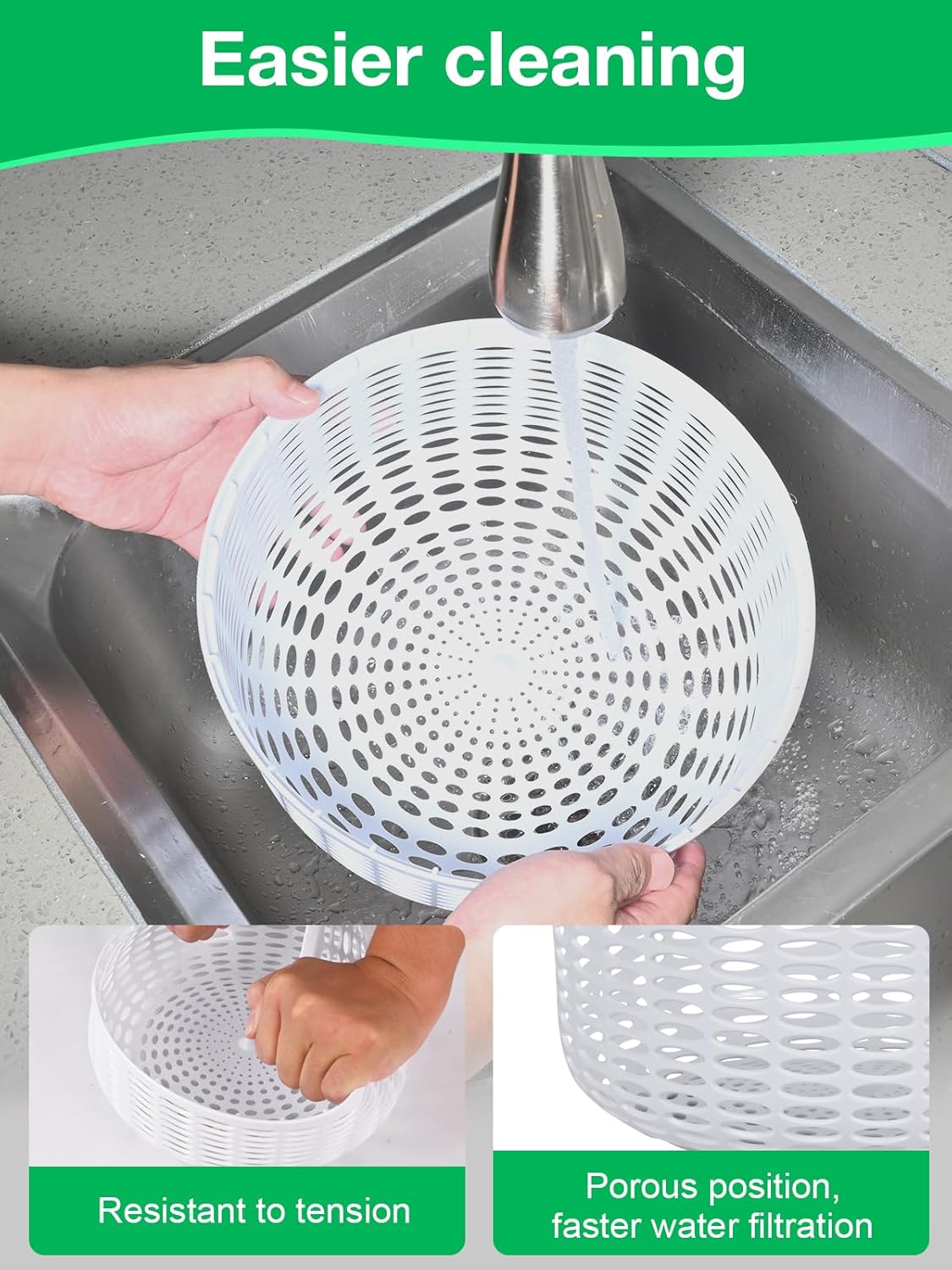 Fast Powerful Electric Salad Spinner
