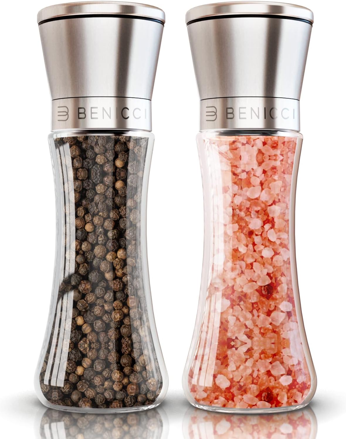Premium Salt and Pepper Grinder Set of 2