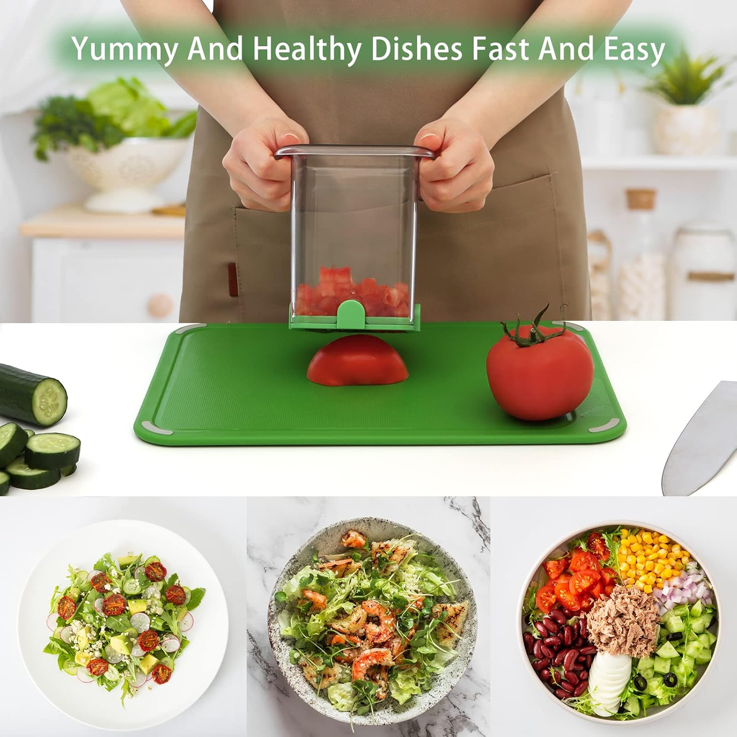 BigOWL Pro Soft Vegetable Chopper with Storage