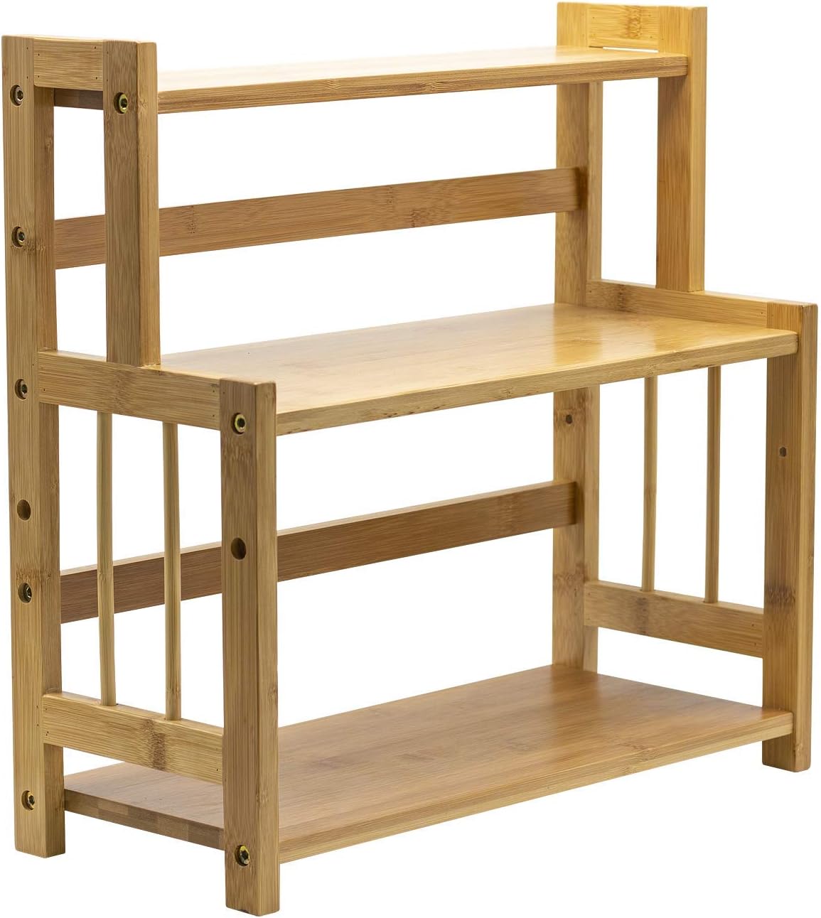 Sorbus 3-Tier Bamboo Spice Storage Organizer