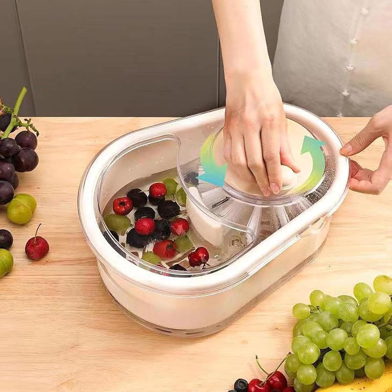 2025 Fruit Vegetable Scrubber Portable