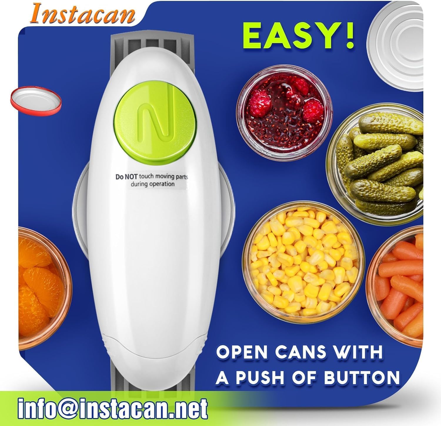 Strong Electric Jar Opener for Easy Jar Opening