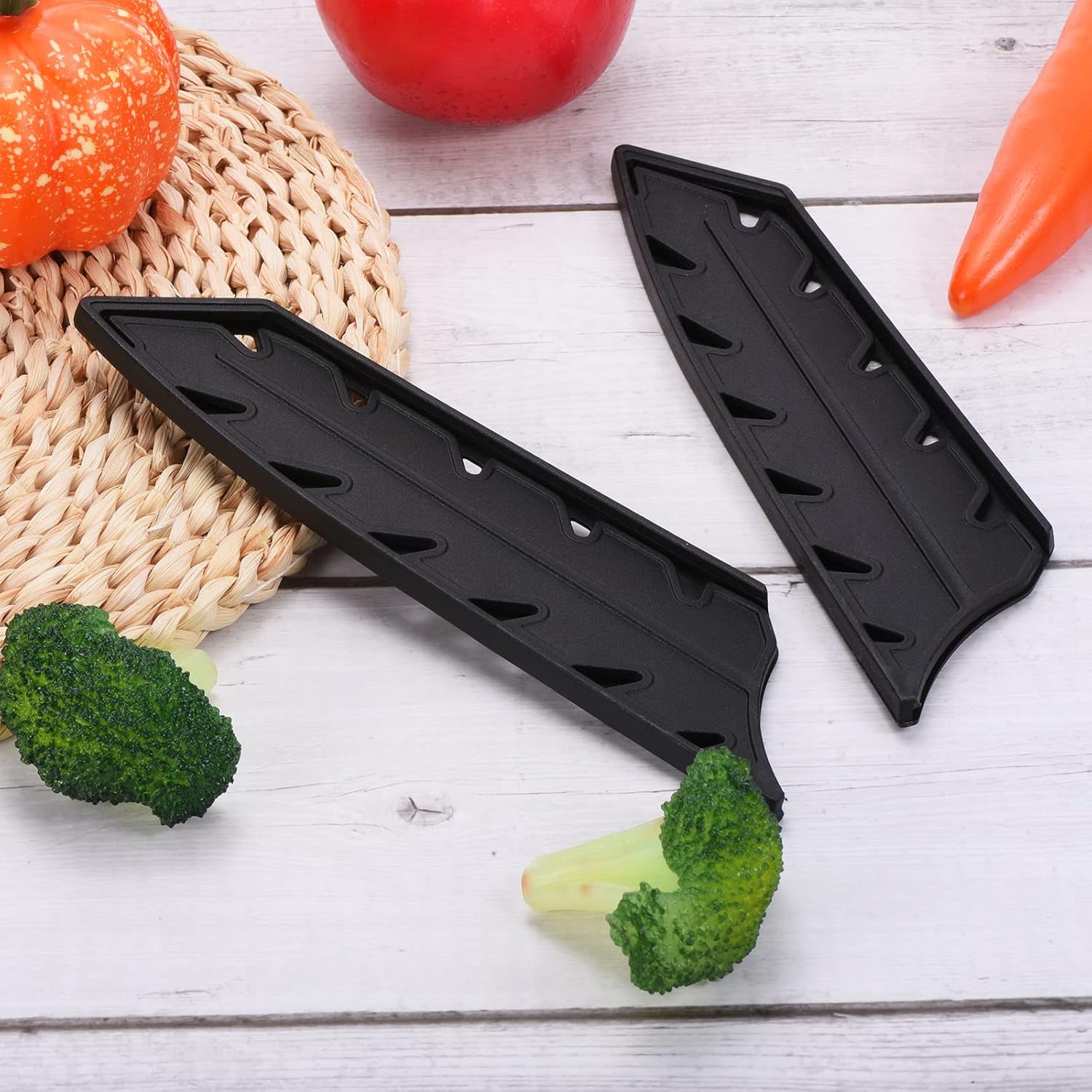 Chef and Santoku Knife Edge Guards 2 Pack