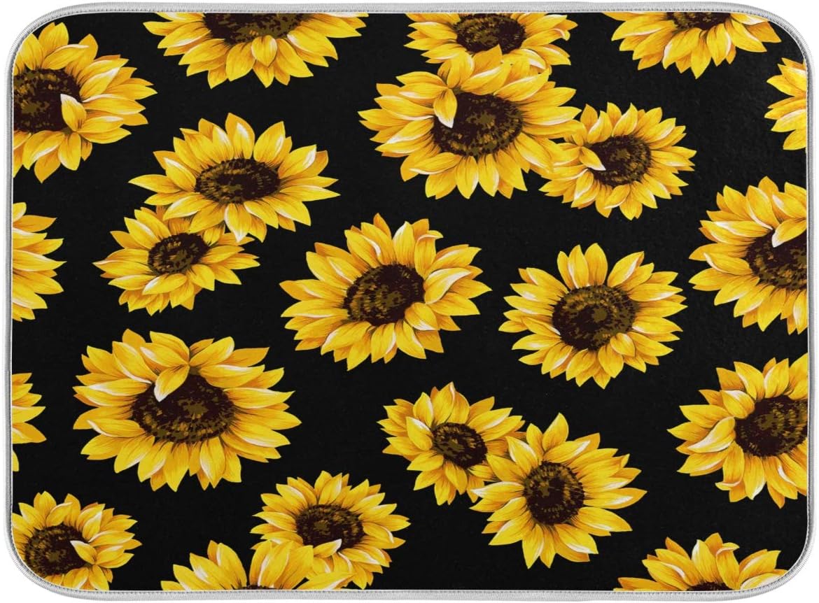 Sturdy Premium Microfiber Dish Drying Mat