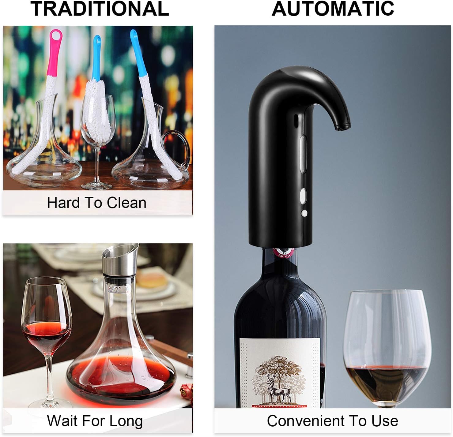 RICANK Wine Aerator Perfect for Enhancing Wine Quality