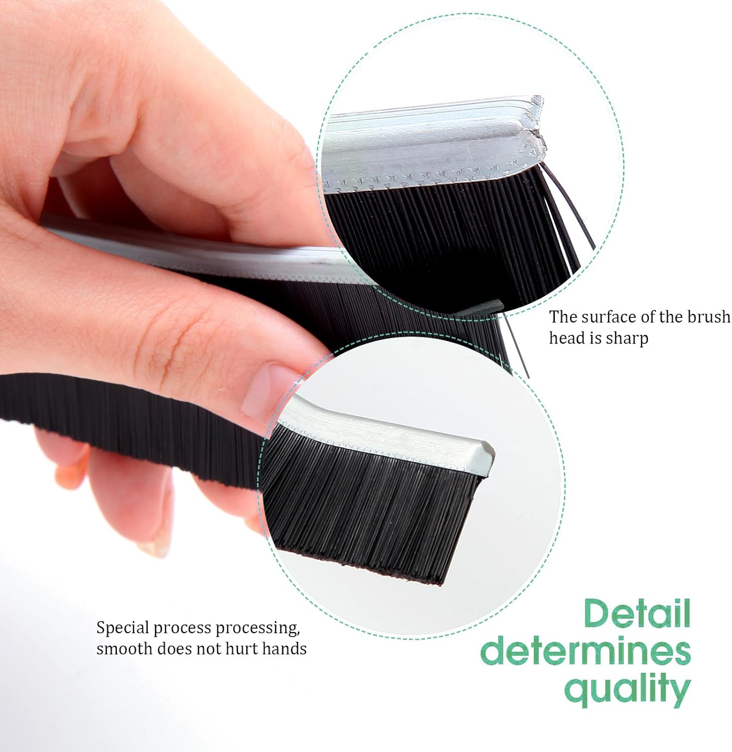 6Pcs Multifunctional Corner Cleaning Brush Kitchen Bathroom Grout Brush