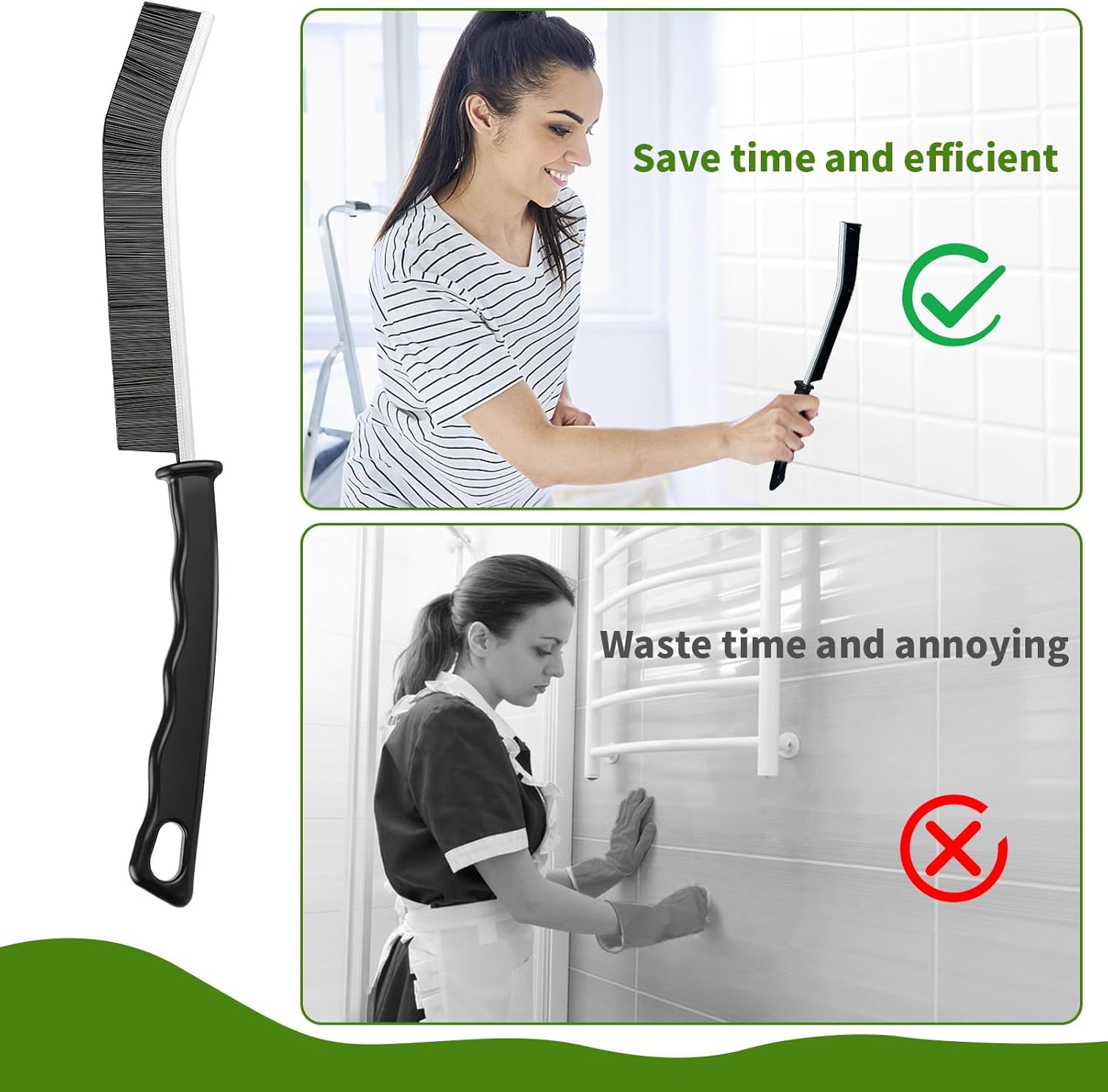 Tedmax Crevice Cleaning Brush Set for DeepCLEANS in Your Home
