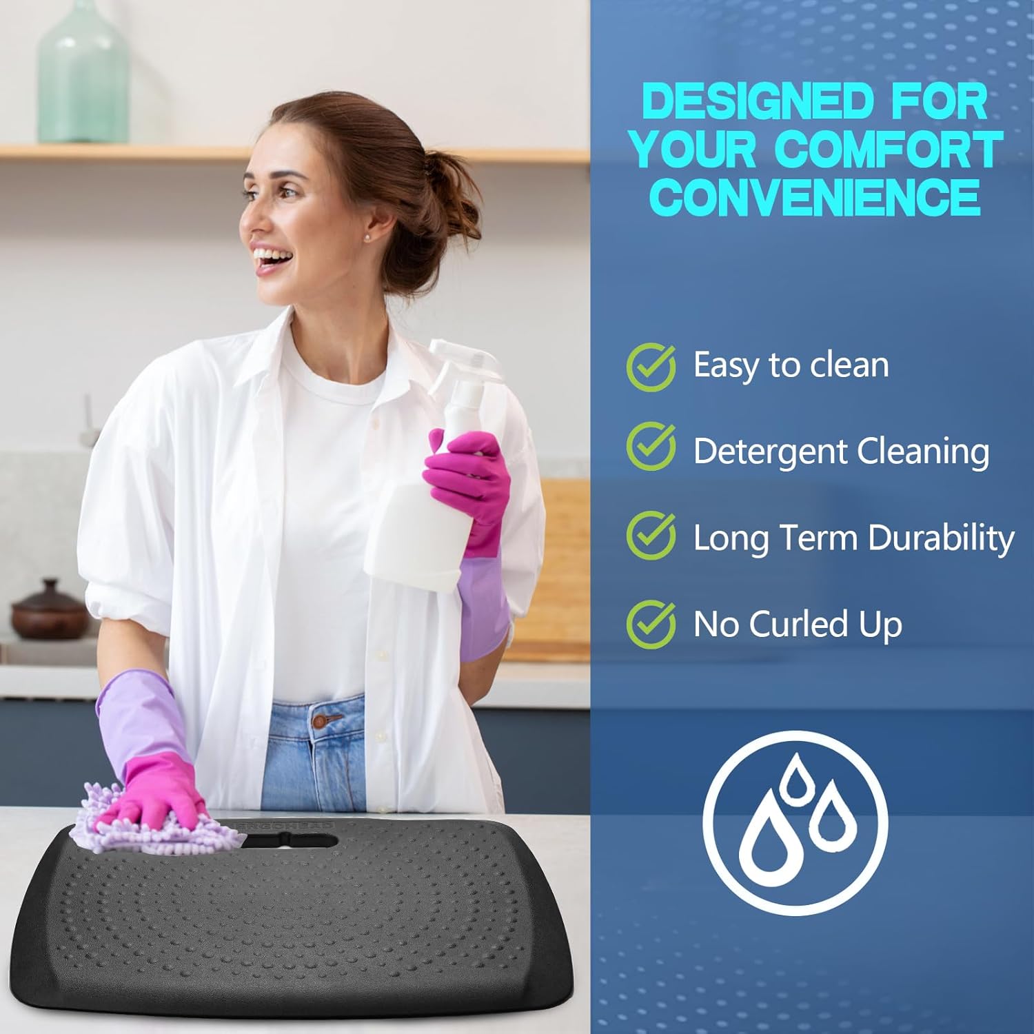 Anti-Fatigue Kitchen Floor Mat