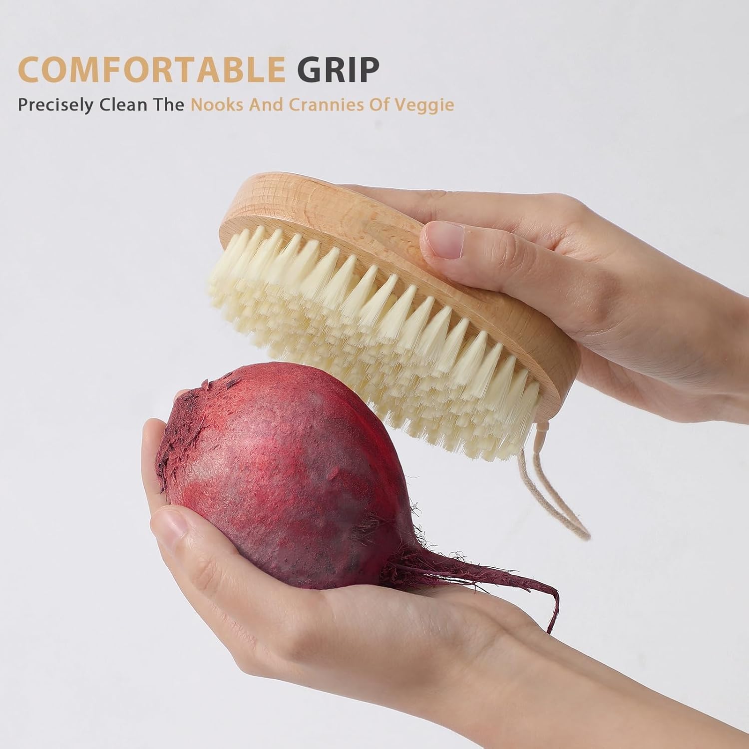 Vibrant Stylish Vegetable Brush Scrubber
