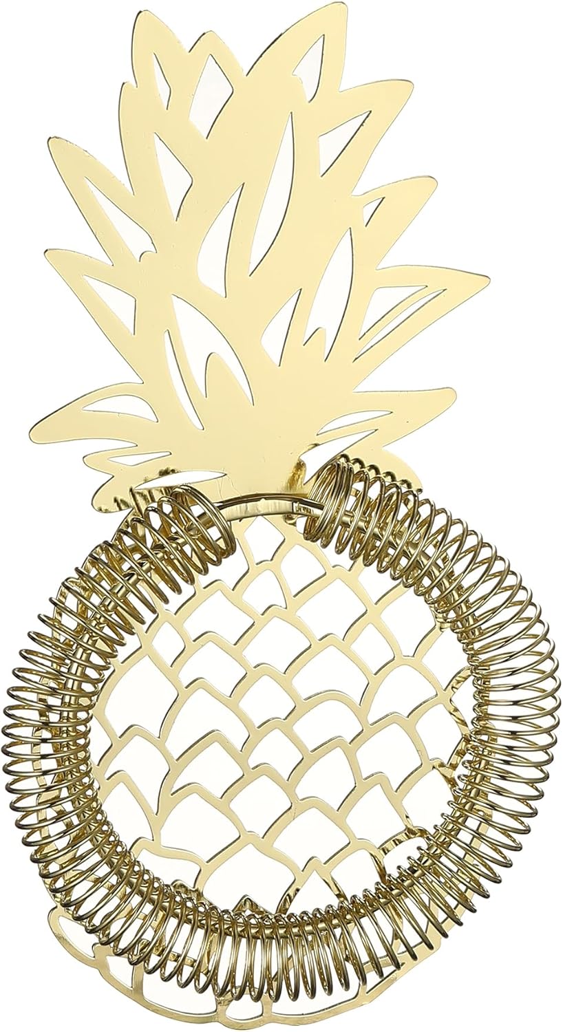 Cocktail Geek Pineapple Design Cocktail Strainer