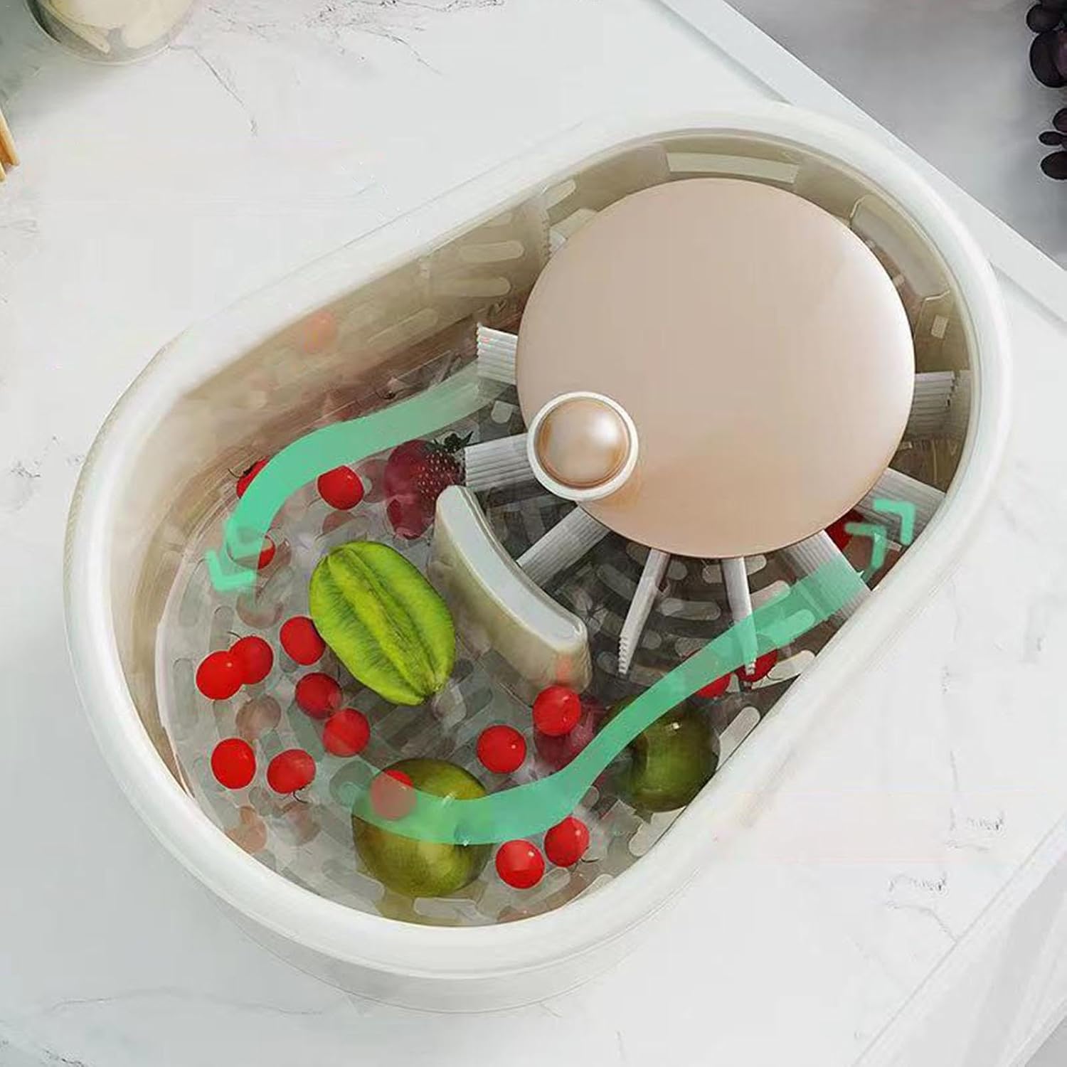 Fruit Cleaner Spinner Effortless Effective