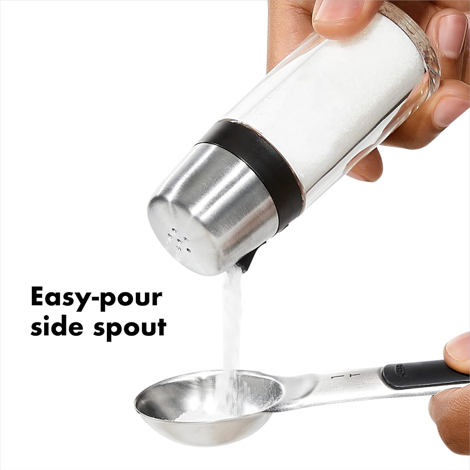 OXO Shaker Set Clear Stainless Steel
