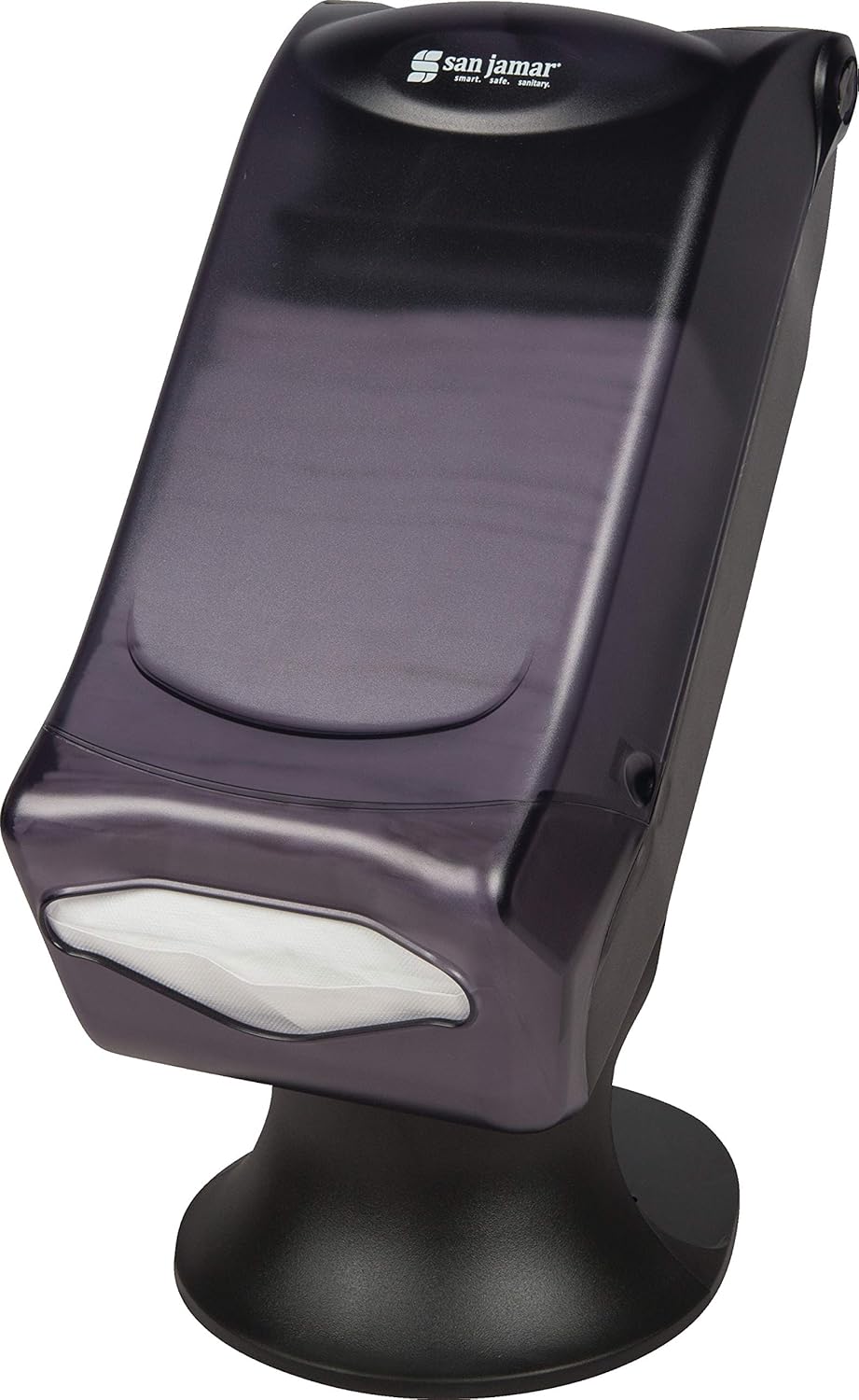 San Jamar Napkin Dispenser with Stand - Black Pearl