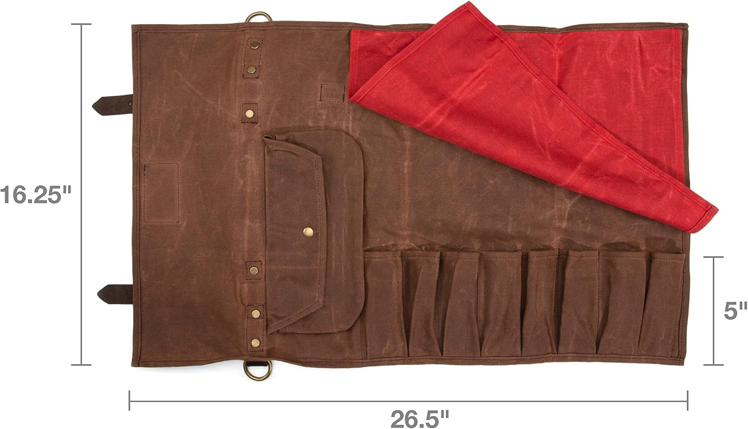 Dickies Chef Knife Roll Bag Portable Organizer Cutlery Storage Roll