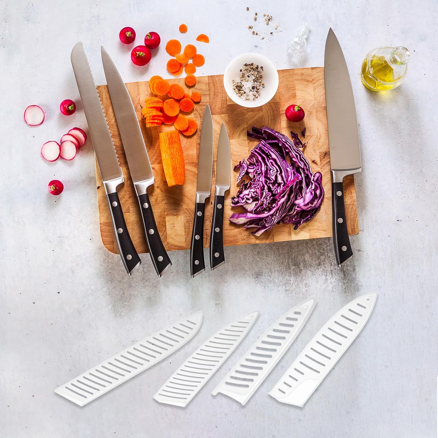 Patikil PP Safety Knife Cover 5-Pack