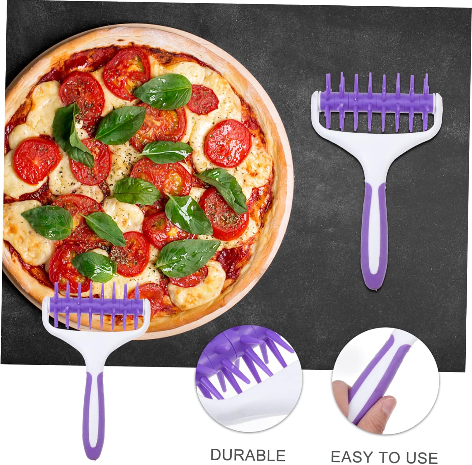 Versatile Pizza Cookie Cutters 1Pc