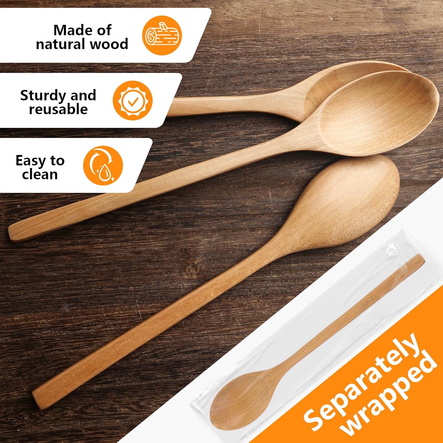 Hakosen Wooden Spoons Set