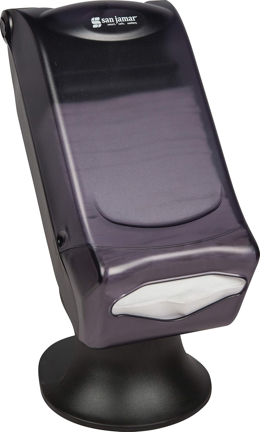 San Jamar Napkin Dispenser with Stand - Black Pearl
