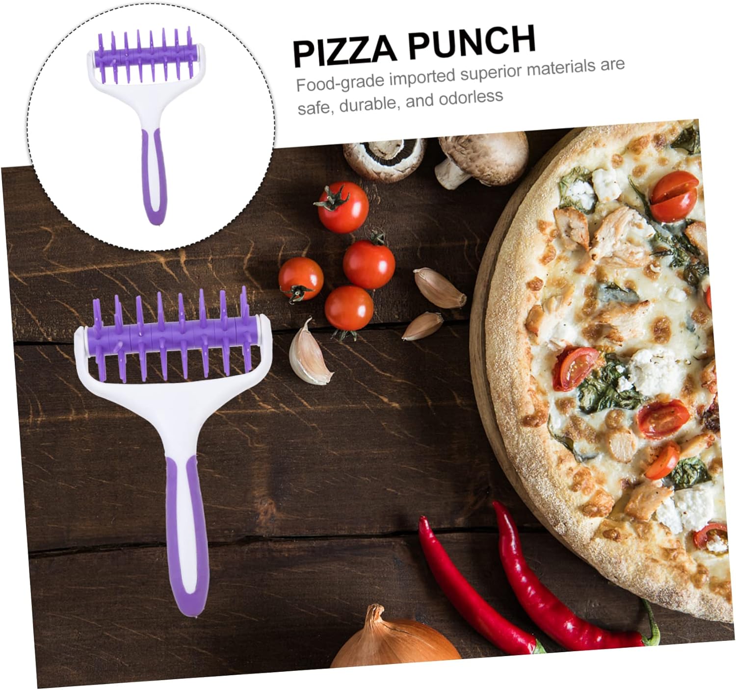 Versatile Pizza Cookie Cutters 1Pc