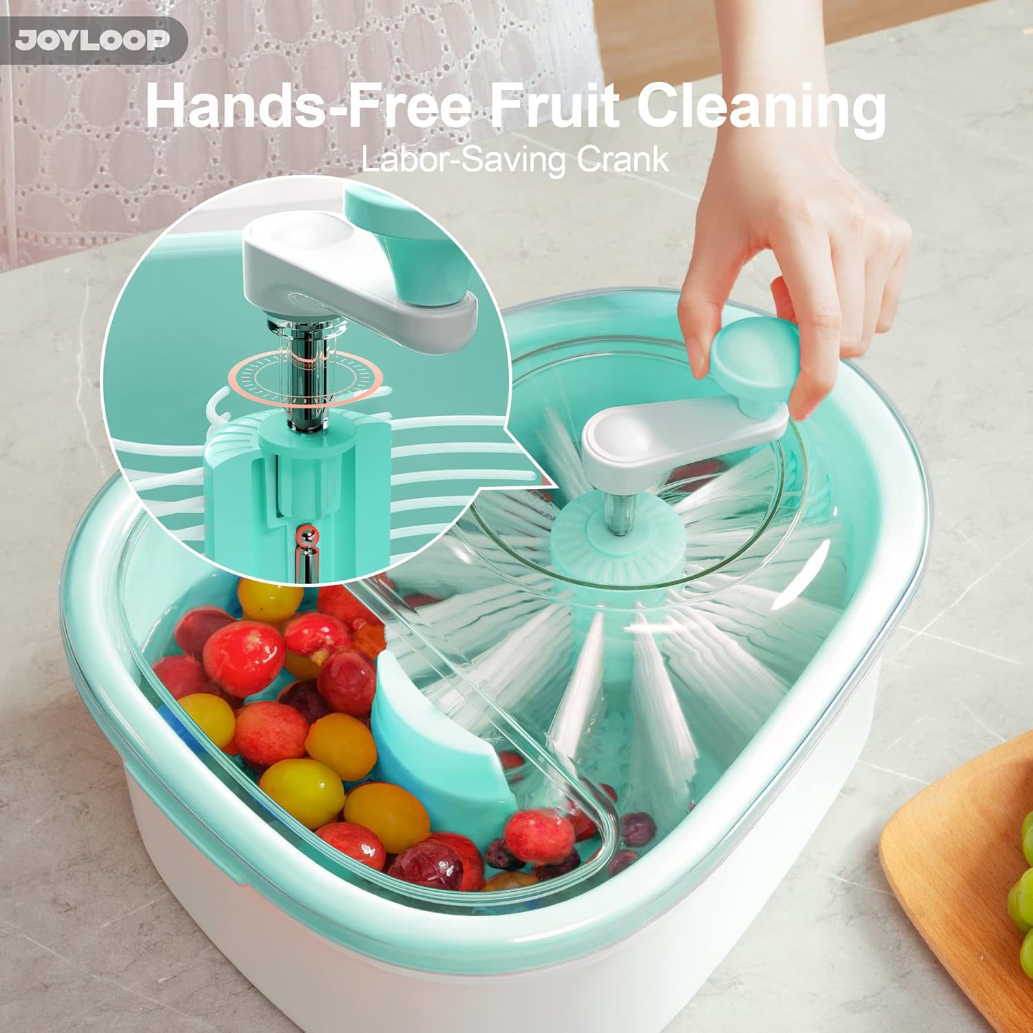 Effortless Fruit Cleaning Tool