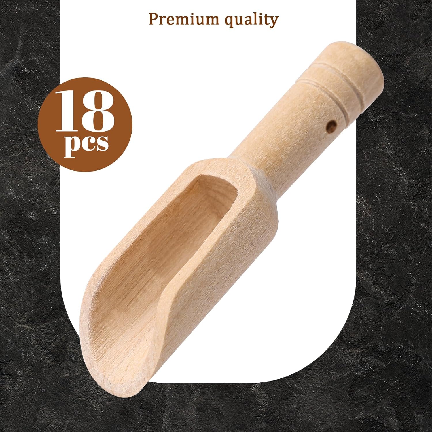 HAKSEN Mini Wooden Spoons