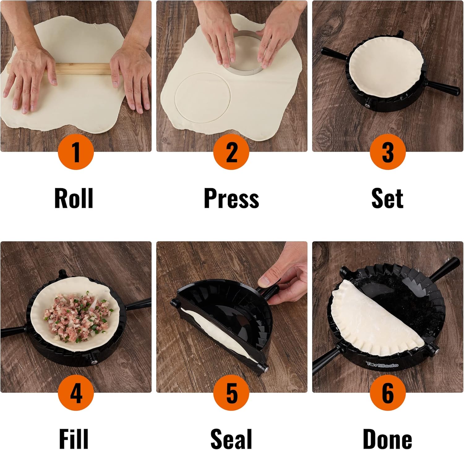 Tortillada Large Empanada Maker Set