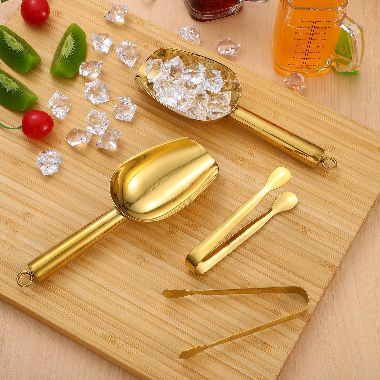 2-Piece Ice Shovel Tongs Set