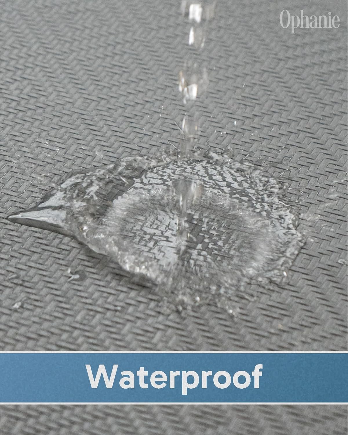 Ergonomic Kitchen Mat - 910 inch Thick Waterproof Anti-Fatigue 20x39 Grey