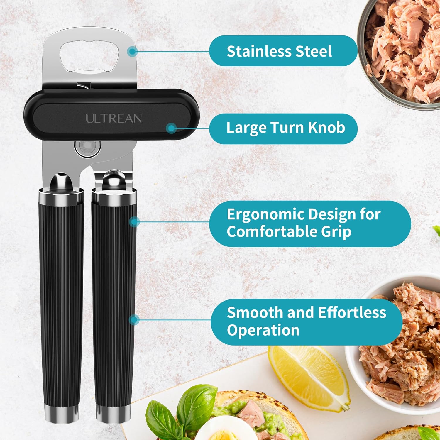 Ultrean Stainless Steel Can Opener