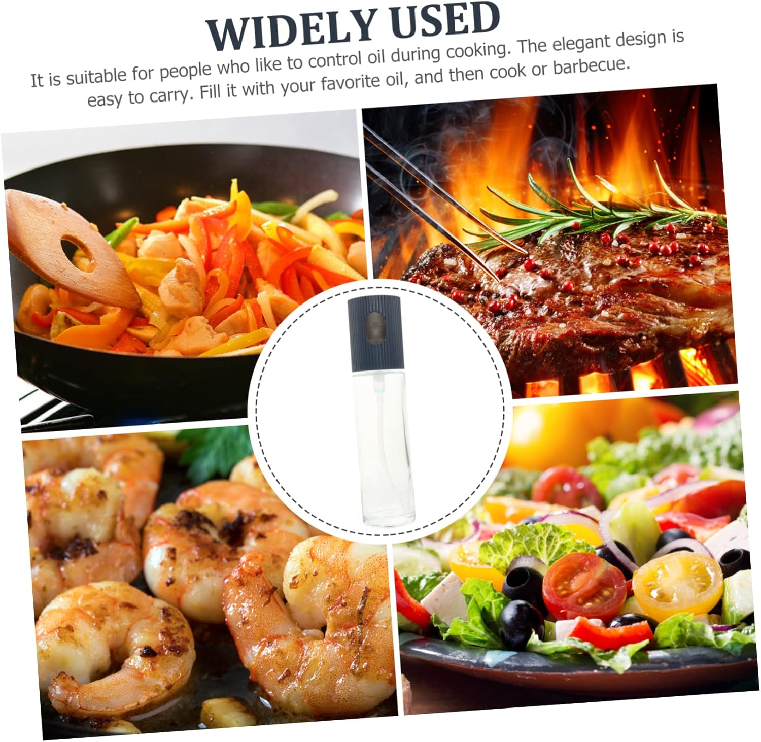 Vivid Oil Sprayer Dispenser for Kitchen Living Room Use