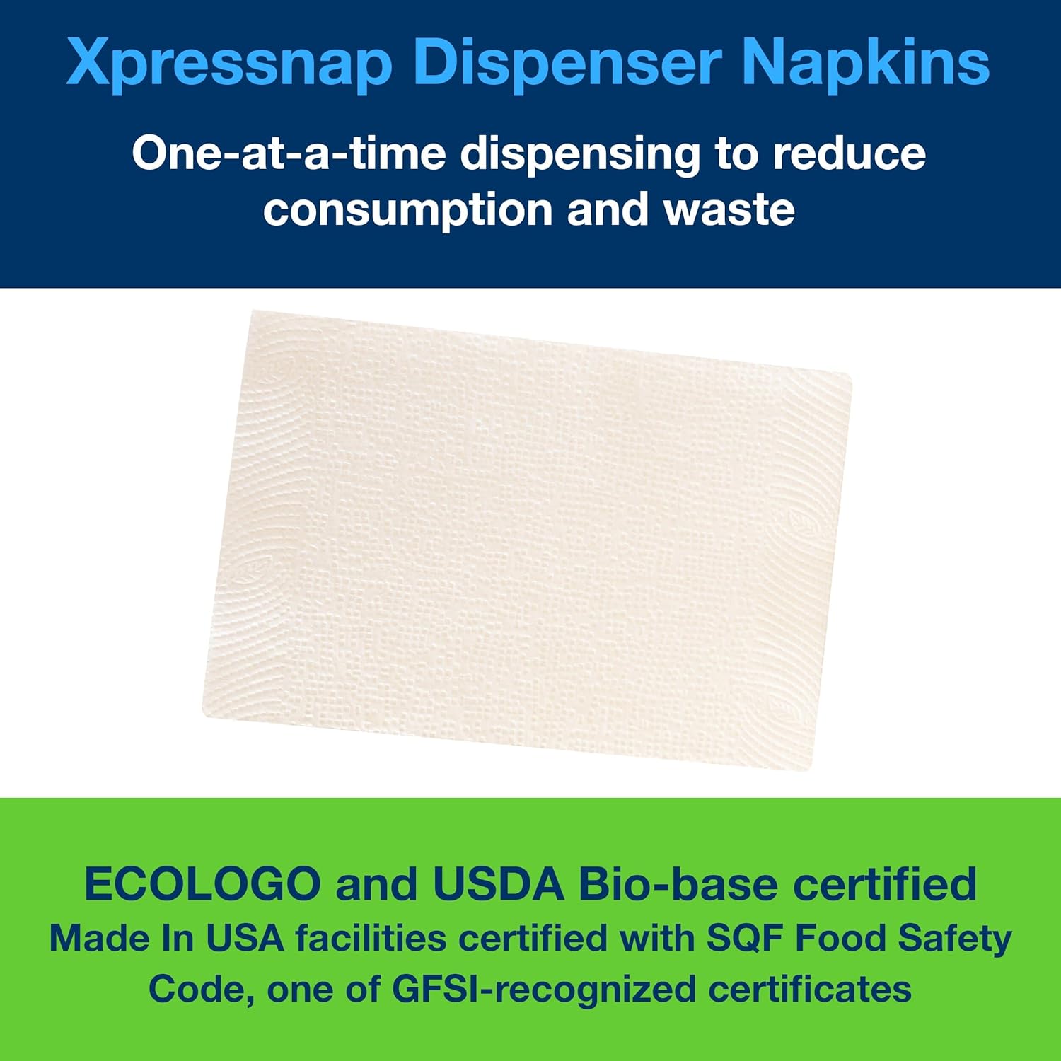 Efficient Napkin Dispenser for High Traffic Easy Use Hygiene Restaurant-Friendly Design