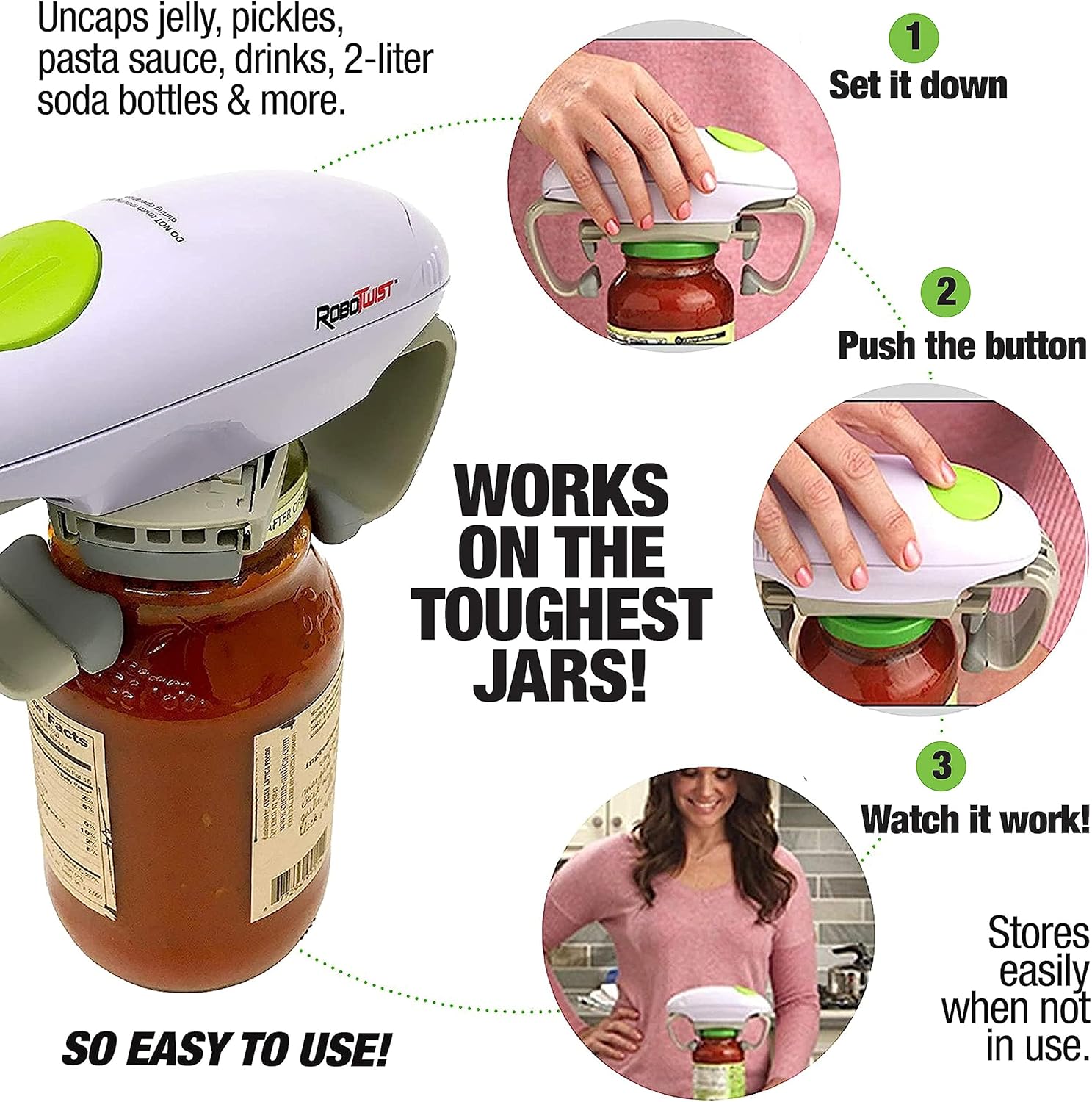 EMSON Robotwist - The Smart Jar Opener