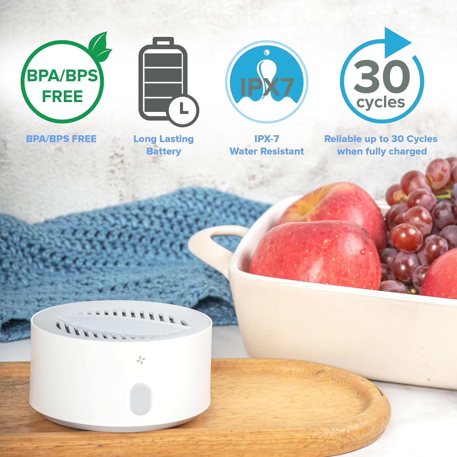 AquaPure - Smart Veggie Fruit Wipes Water Proof Veggie Cleaner