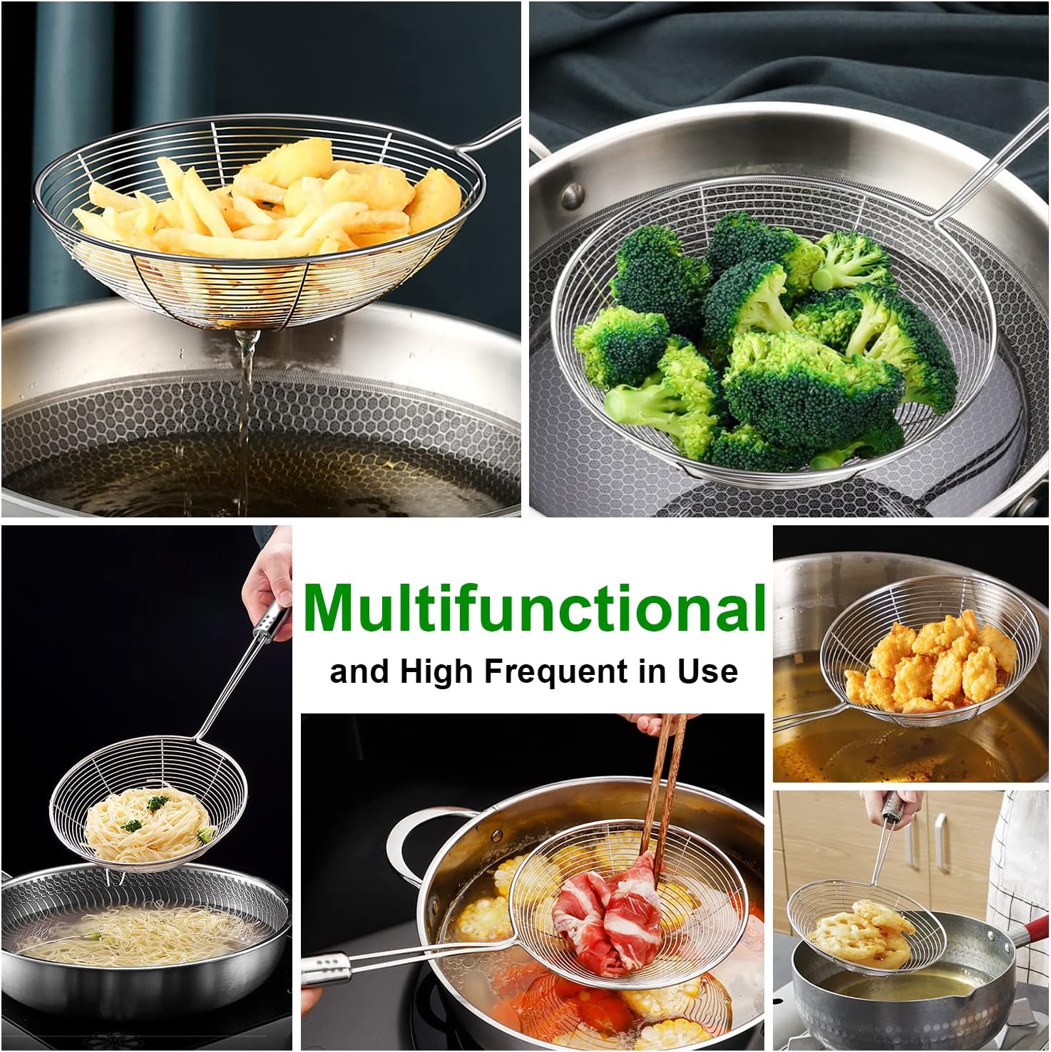 Stainless Steel Strainer Set