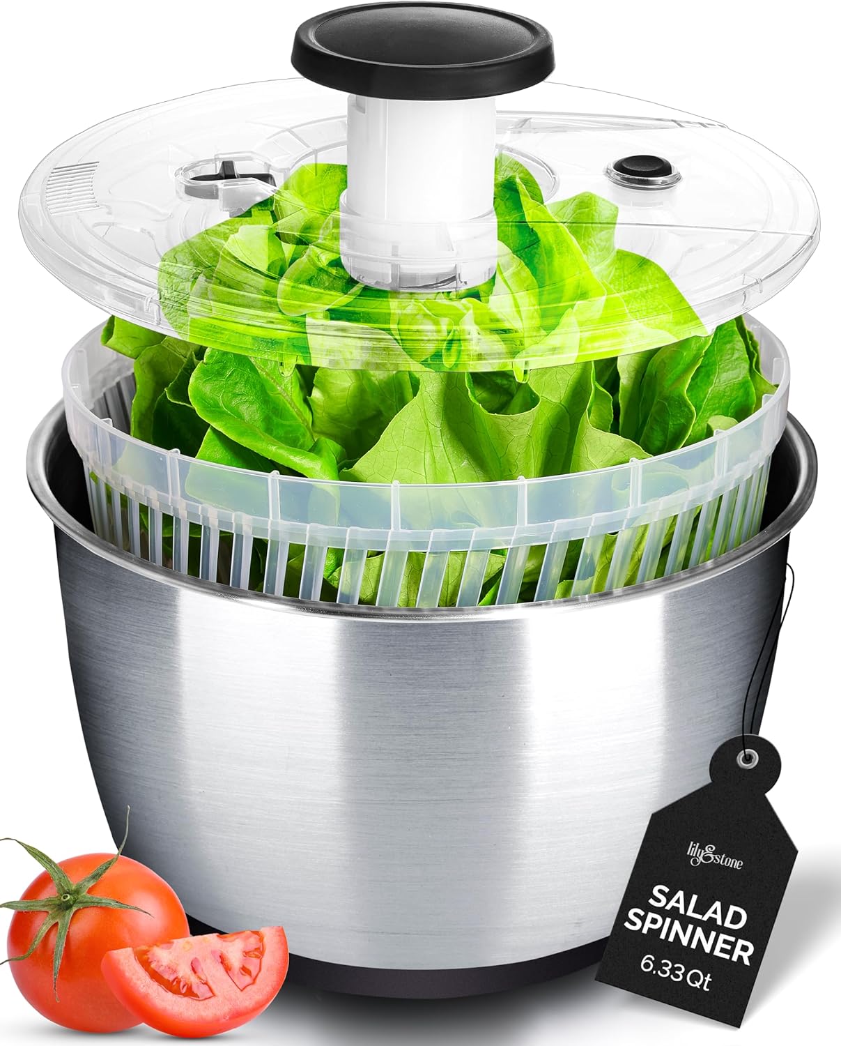 Stainless Steel Kitchen Depths - Pump Salad Spinner More