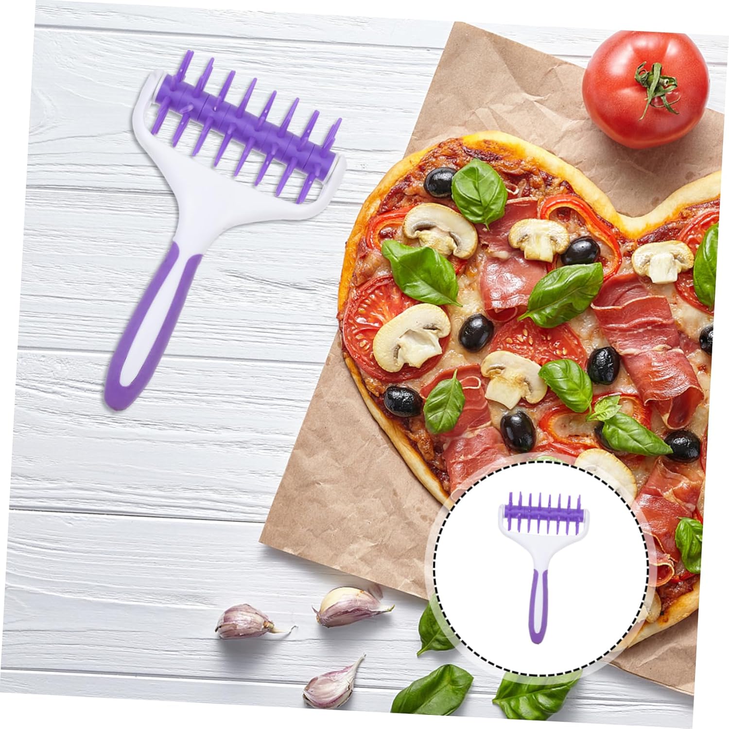 Versatile Pizza Cookie Cutters 1Pc