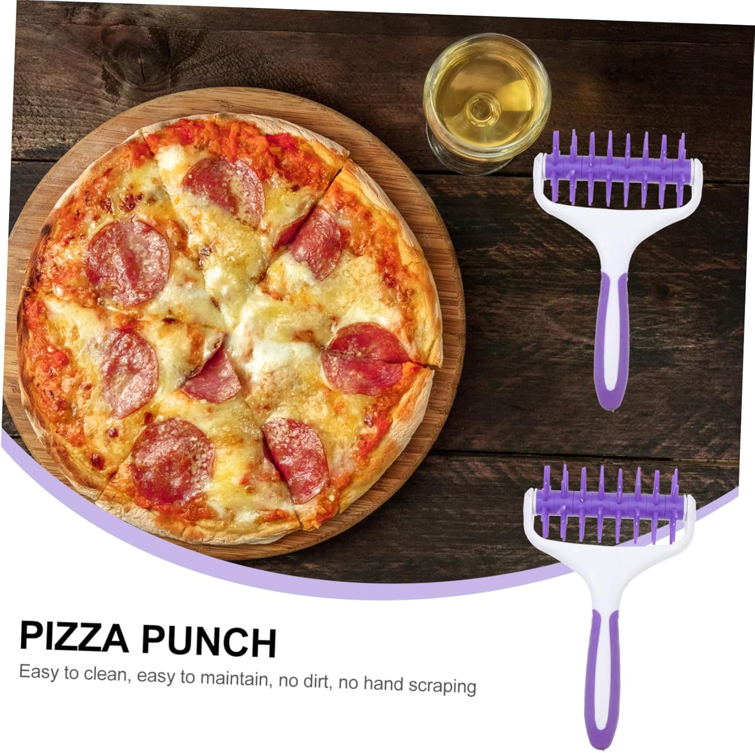Versatile Pizza Cookie Cutters 1Pc