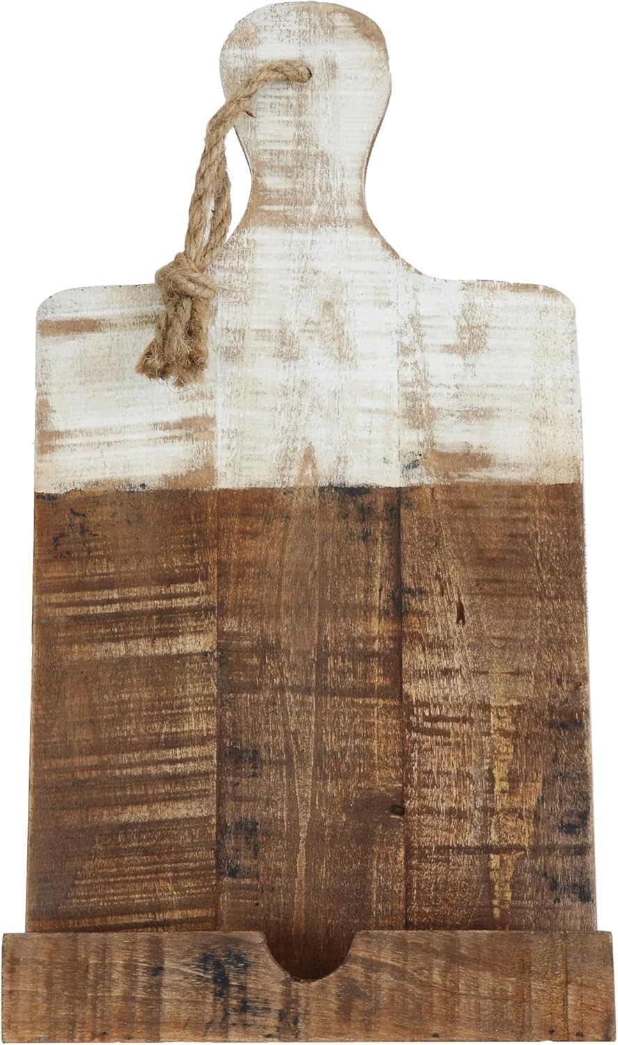 Creative Co-Op Dipped White Napkin Holder