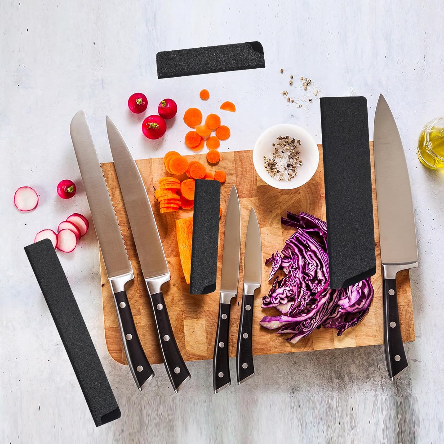 PATIKIL ABS Knife Cover Sleeves