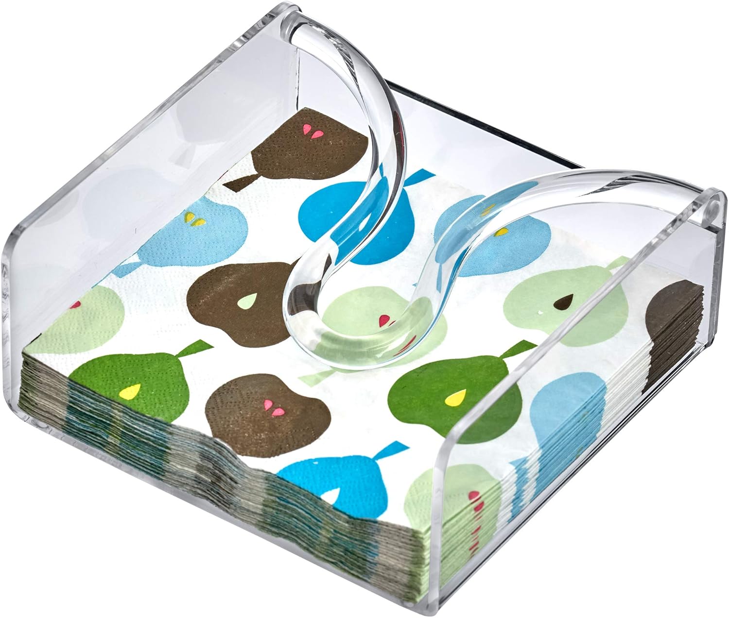 Amazing Abby Acrylic Napkin Holder Dispenser