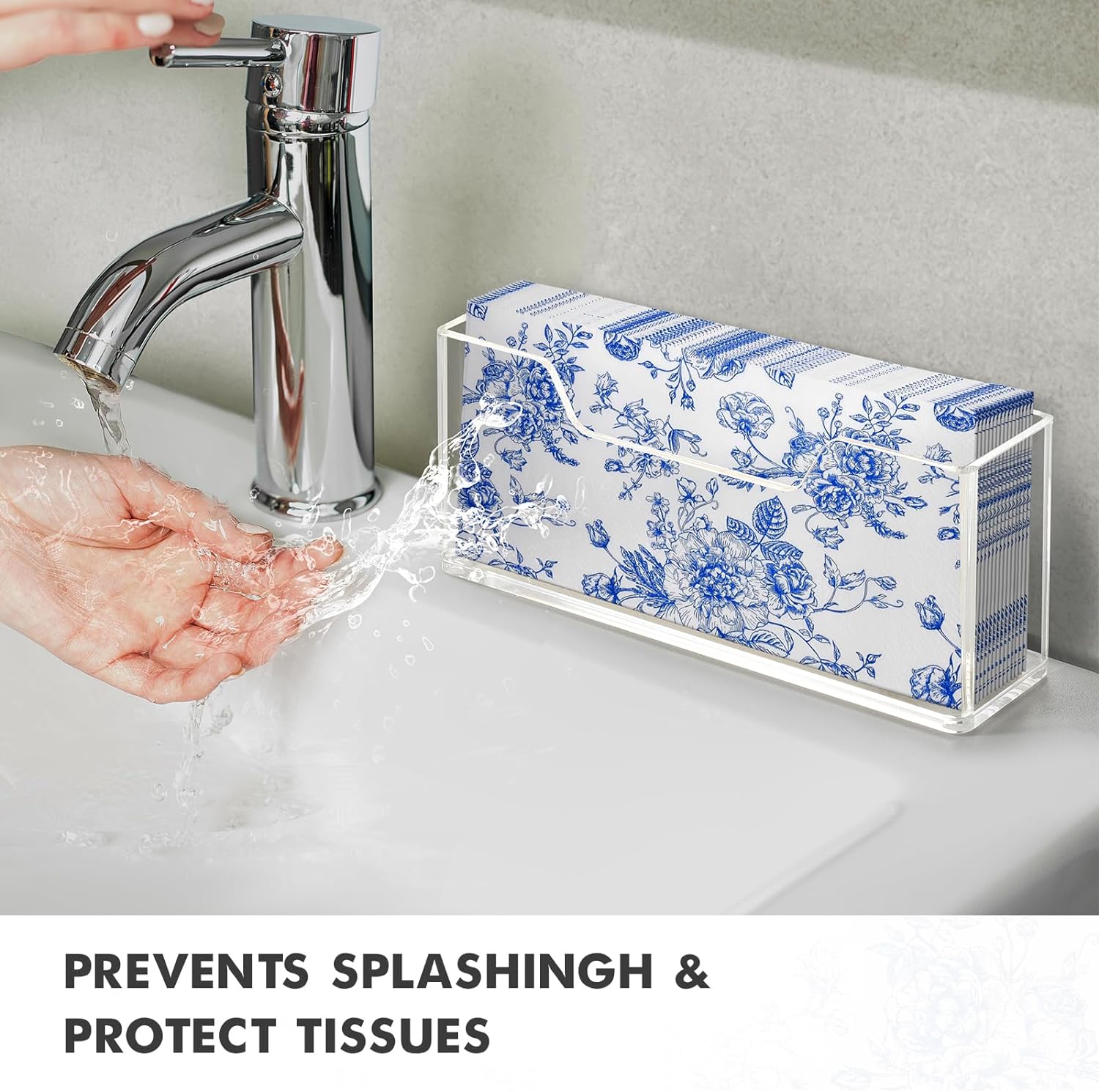 Kordory Acrylic Guest Towel Holder