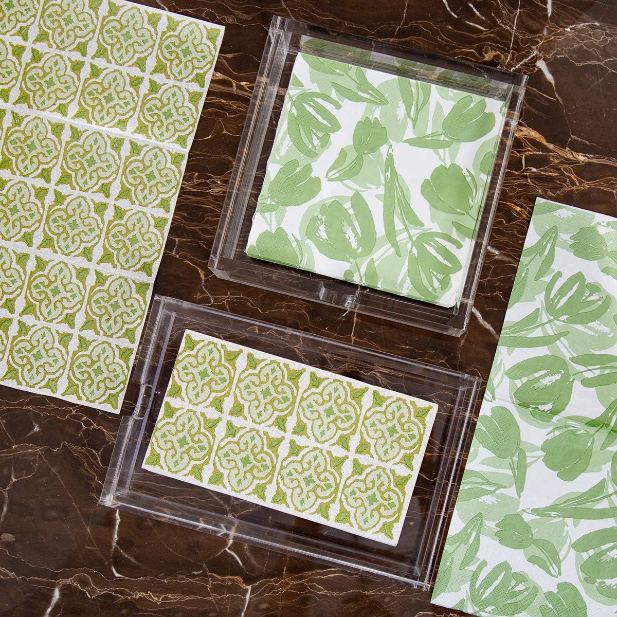 CY Craft Acrylic Guest Towel Napkin Holder